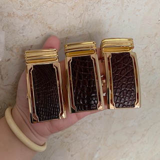 [HÀNG CÓ SẴN] Đầu Khoá Thắt Lưng Da Cá Sấu - 3.5cm