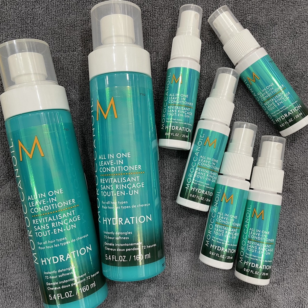 Xịt dưỡng xả khô đa năng mềm tóc Moroccanoil All in one Leave-in Conditioner 160ml