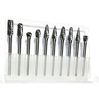 Bộ mũi doa hợp kim dùng mài kim loại và gỗ 3x6