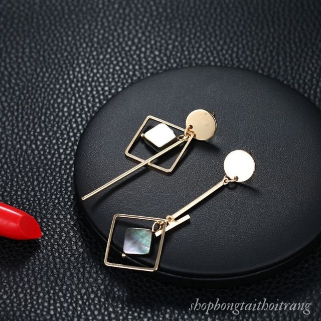 Khuyên Tai Nữ Dáng Dài Bất Đối Xứng