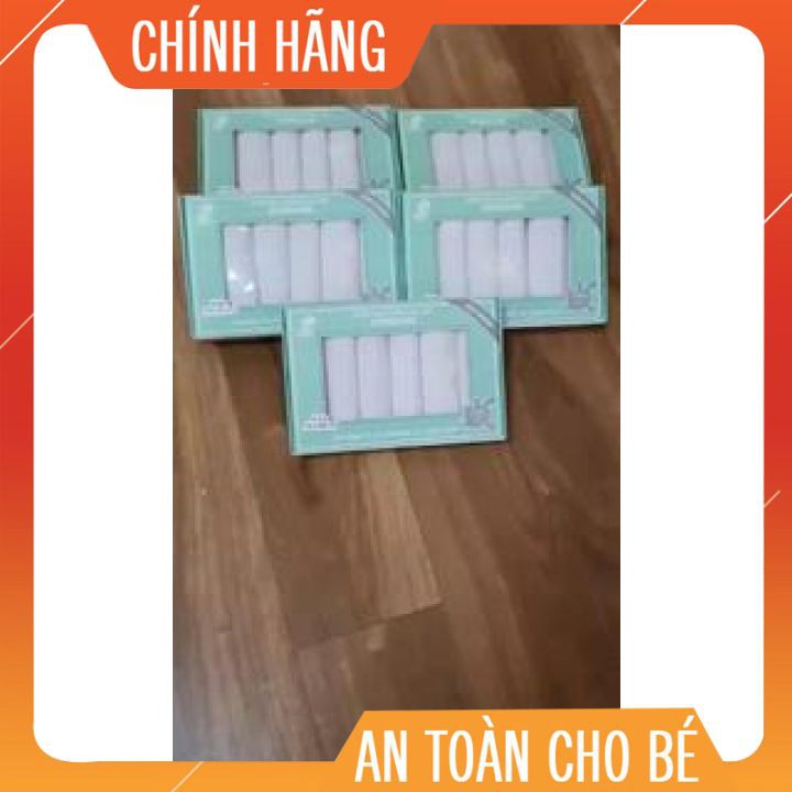 [SALE SOCK] 6 CHIẾC KHĂN SỮA CHO BÉ 100 % CHẤT LIỆU COTTON HÀNG CHÍNH HÃNG