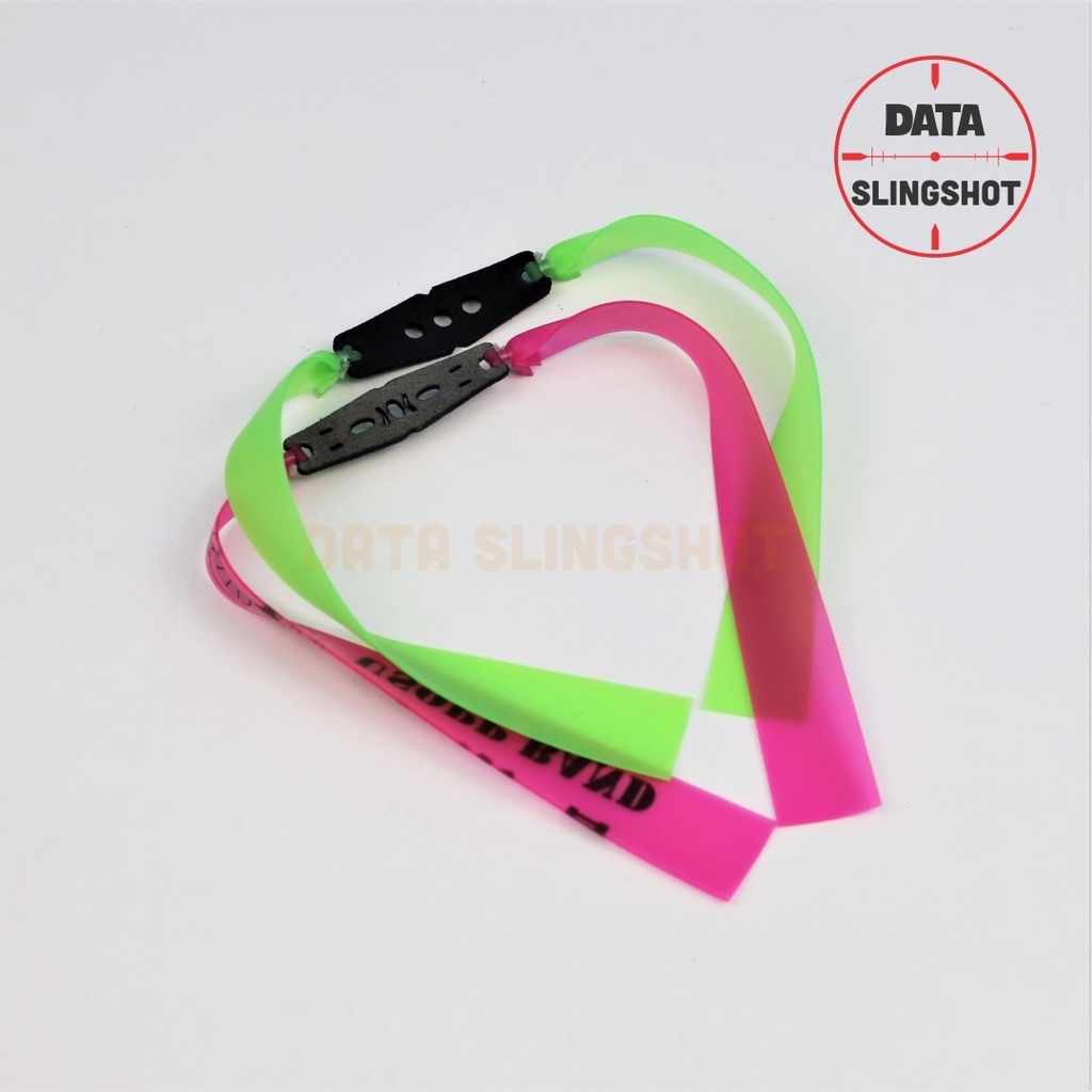 1 Bộ Dây Thun Usopp V3 0.55 0.6 0.65mm cột sẵn khổ thun kéo tới má Somi Full dùng cho Ná Cao Su - DATA SlingShot