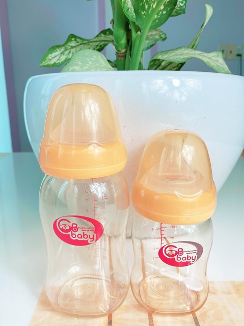 Bình sữa PPSU- GB BABY cổ rộng 160ML & 240ML (có tặng kèm núm ti)