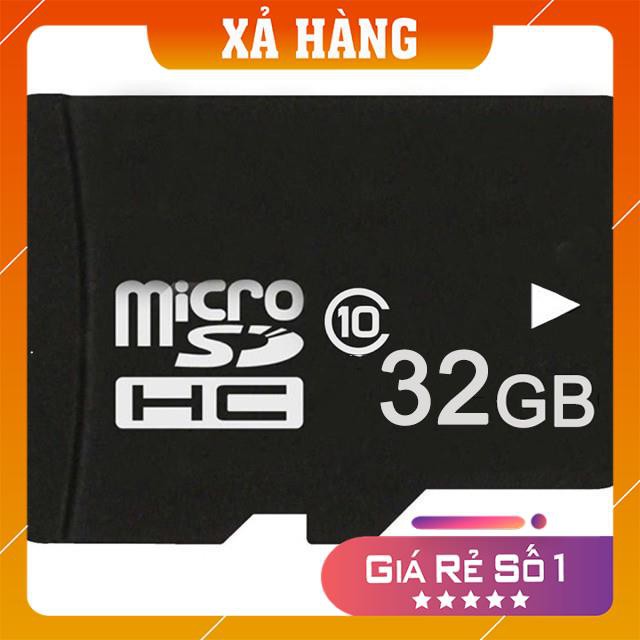 [giá sốc] Thẻ nhớ MicroSD Class 10 Tốc độ cao (Đen) 2GB/4GB/8GB/16GB/32GB/64GB