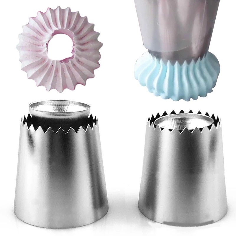 Đuôi Bắt Bông Kem Trang Trí Bánh Bằng Thép Không Gỉ