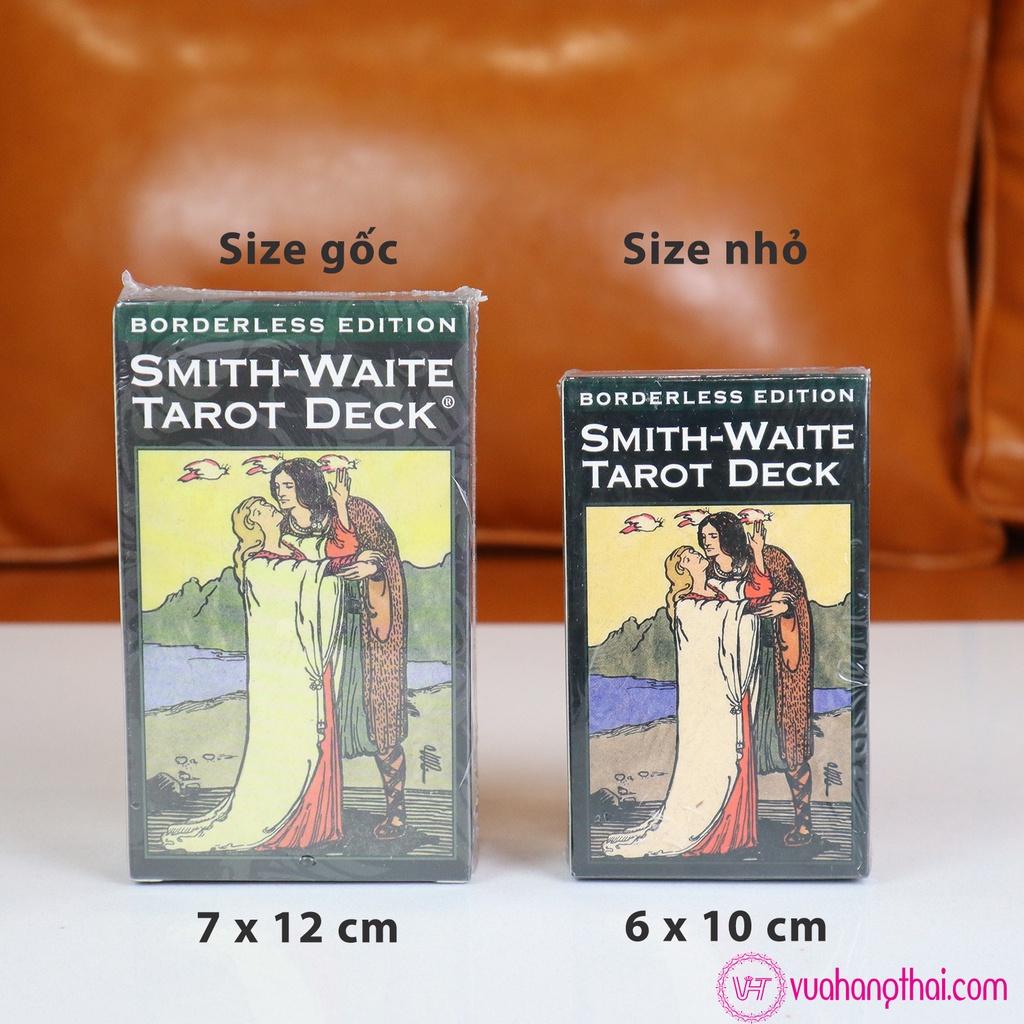 Bộ bài bói Smith Waite Tarot Deck Size Gốc 7x12cm – Borderless Edition cao cấp