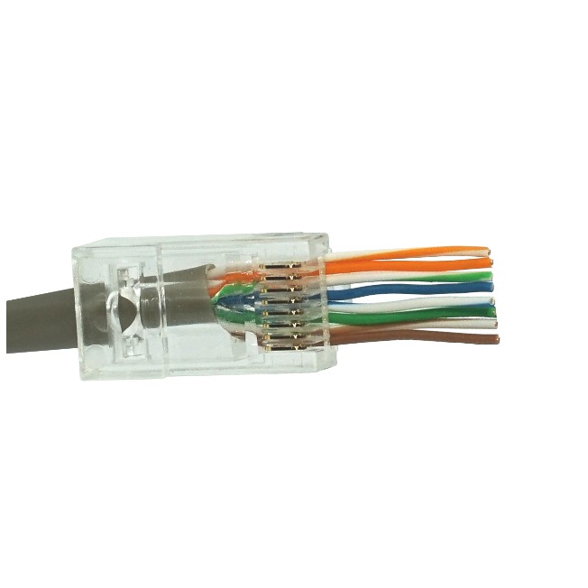 Hạt mạng xuyên thấu Dintek ezi-PLUG RJ45 (1501-88060)