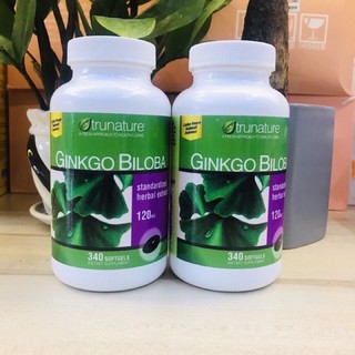 Viên Uống Bổ Não Ginkgo Biloba Trunature 120mg 340 viên