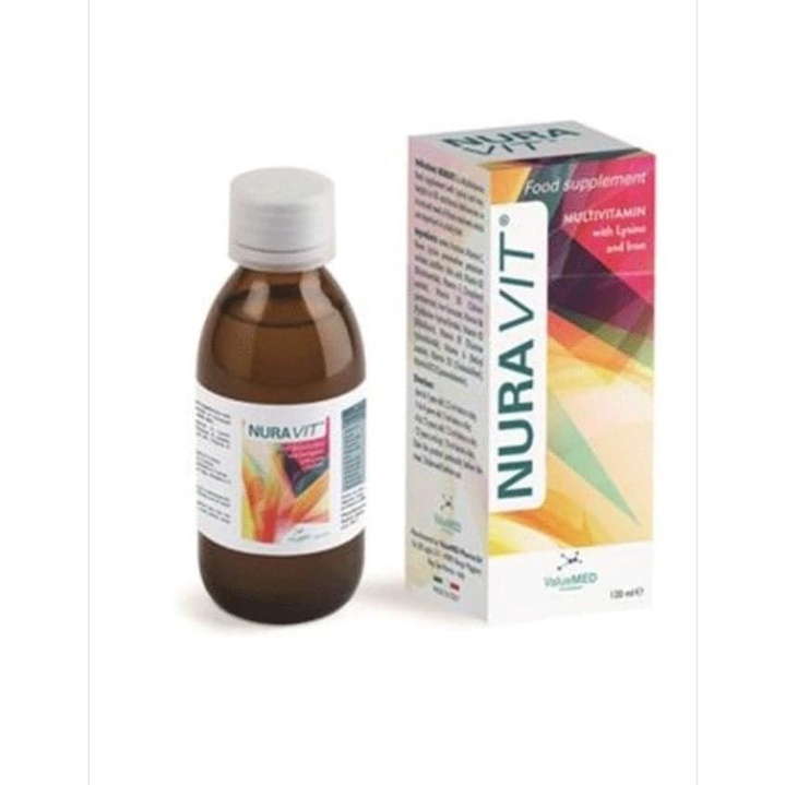 Vitamin tổng hợp Nuravit với 10 vitamin và sắt + lysin