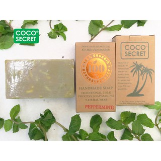 XÀ BÔNG HANDMADE DẦU DỪA BẠC HÀ