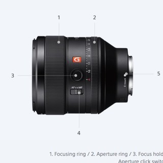Ống kính Sony FE 85mm f/1.4 GM
