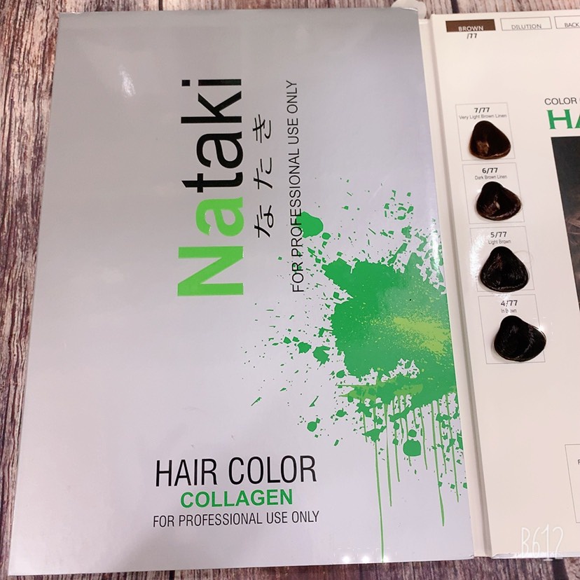 Giá Sỉ Màu Nhuộm Tóc Nataki Collagen cho salon 100ml