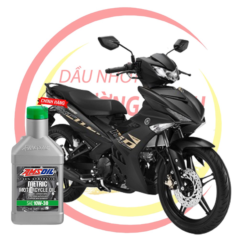 NHỚT AMSOIL 10W40 SYTHETIC METRIC - DÀNH CHO XE SỐ