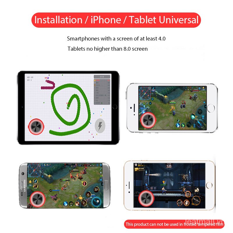 [Ready Stock] Game Joystick Game Walking Sucker Rocker Android apple Mobile Phone Universal Auxiliary