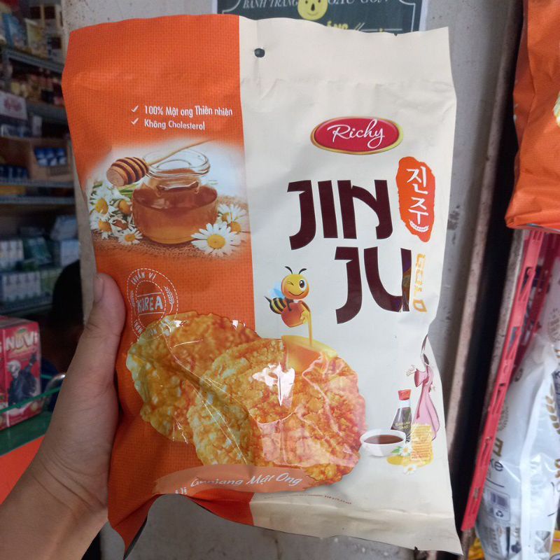 BÁNH GẠO JINJU VỊ MẬT ONG 120GR