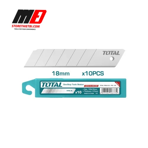 THT519112 Bộ 10 lưỡi dao TOTAL