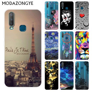 Ốp điện thoại silicon TPU họa tiết hoạt hình cho ViVO U10