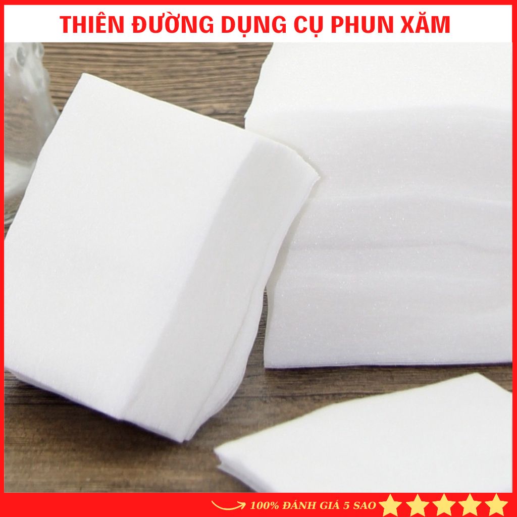 Bông Cắt Sẵn 1600 Miếng, Kích Thước 6x7CM