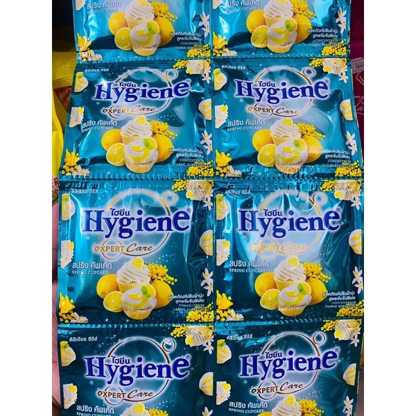 Dây 12 gói Nước Xả Hygiene Thái Lan Nước xả vải siêu đậm đặc siêu thơm 20ml