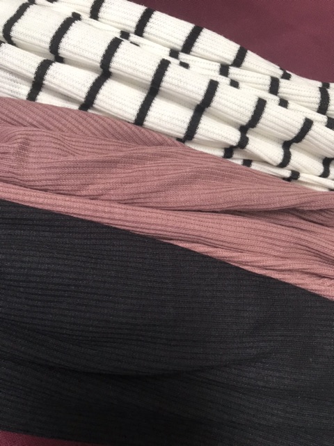 Áo thun gân tay dài ( Size S)