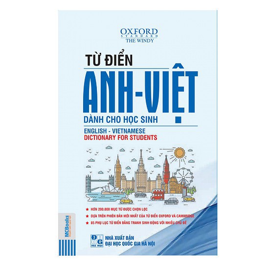 Sách - Từ điển Anh Việt dành cho học sinh - TB 2020  - MCBooks | BigBuy360 - bigbuy360.vn