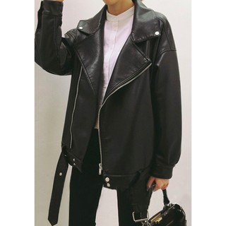 Áo khoác da leather jacket style ulzzang