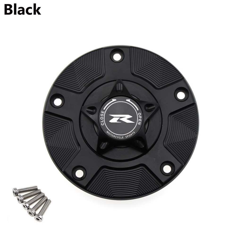 Nắp đậy bình xăng 5 lỗ cho xe mô tô SUZUKI GSXR GSX-S GSX-R 150 600 750 1000 1300 gs rx150 gs-rx150
