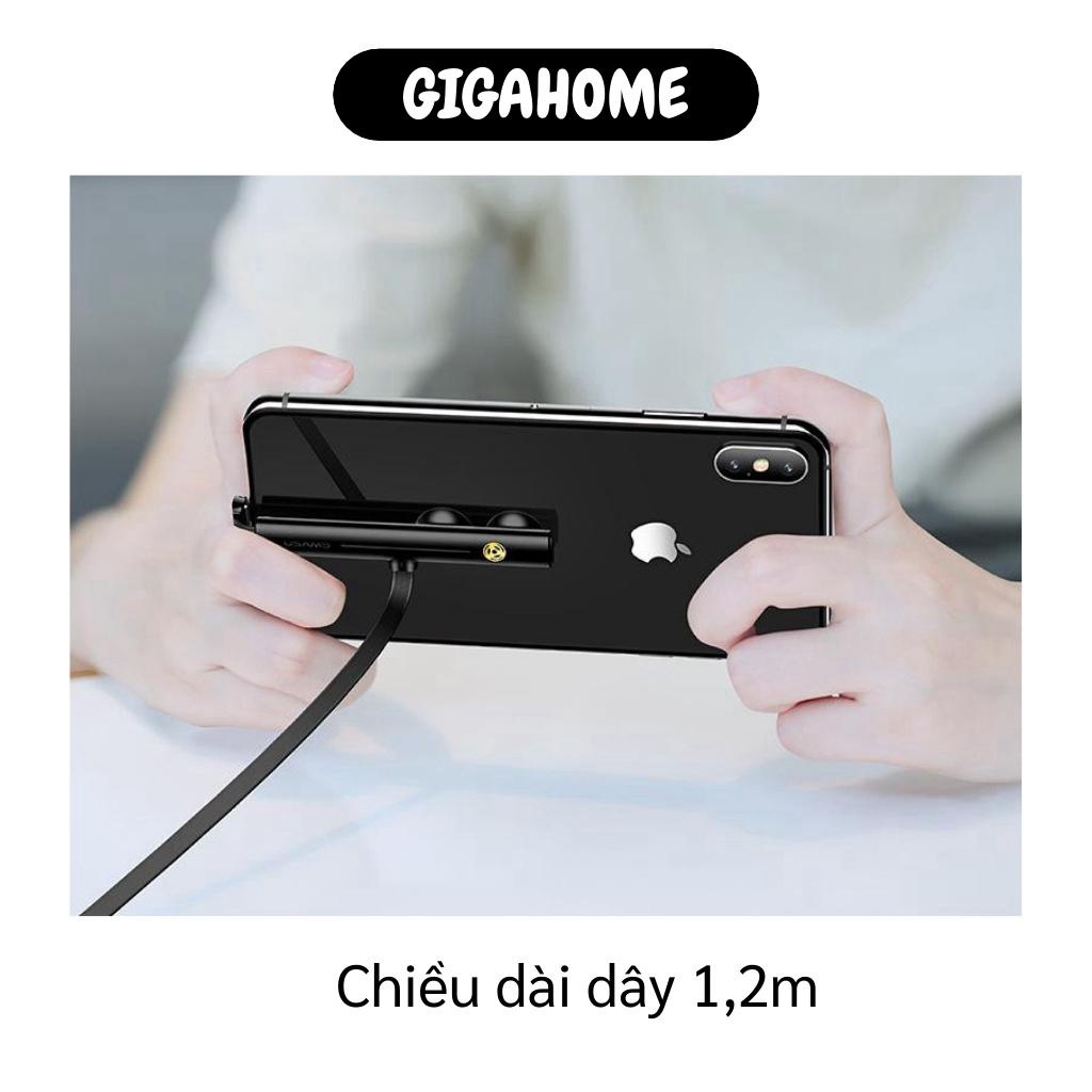 Dây sạc   GIÁ VỐN]  Cáp sạc hổ trợ chơi game dài 1,2m usam u39 8859