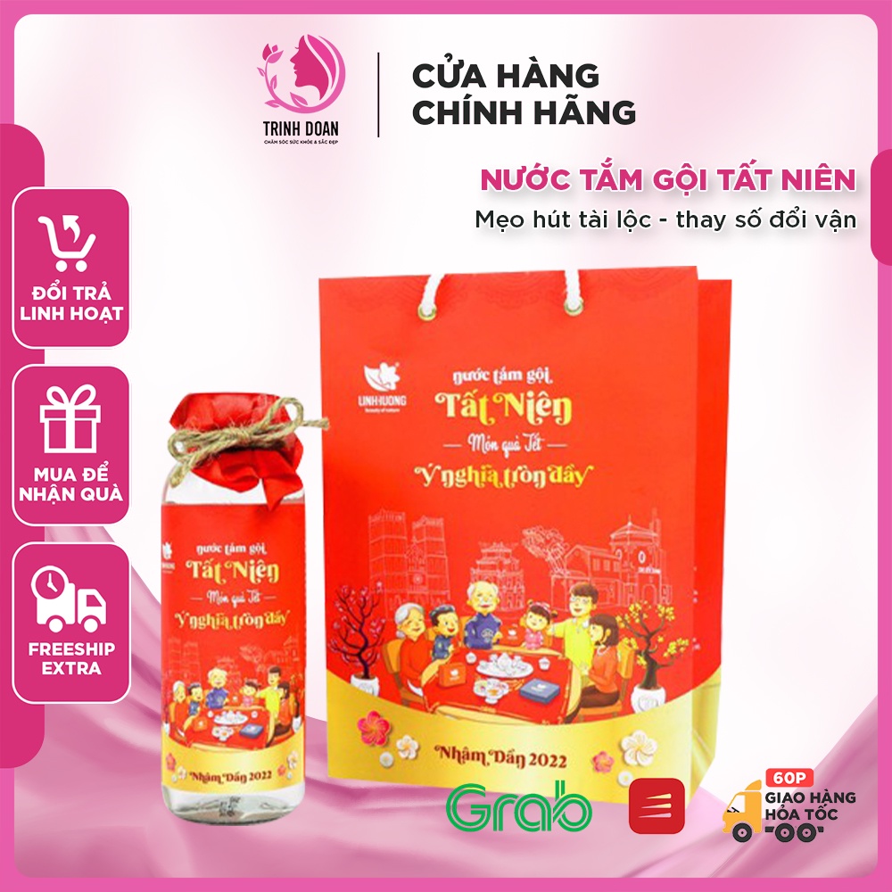 Nước Tắm Gội Tất Niên Thu Hút Tài Lộc Linh Hương