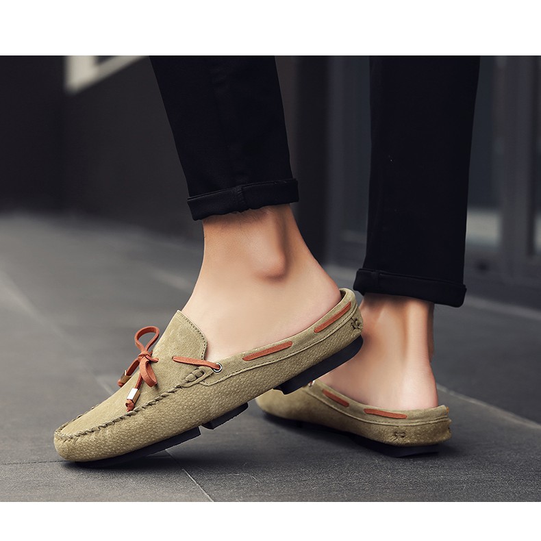 𝐑Ẻ🌺 XẢ free Giày loafer nam thiết kế hở lưng chất lượng cao uy tín Uy Tín 2020 ! A232 1 m HOT : ' . ! . ' ྆