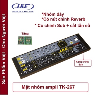 Mặt nhôm ampli TK-267 LKE