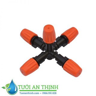 Đầu Béc Tưới Phun Sương 5 Hướng, Dùng Tưới Lan, Rau, Cây Kiểng