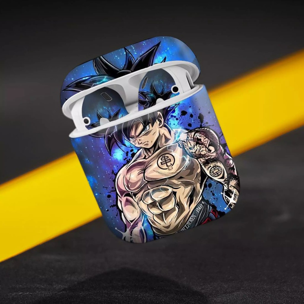 Miếng dán skin AirPods in hình thiết kế - Goku Vô Cực Mã: 7vnr033