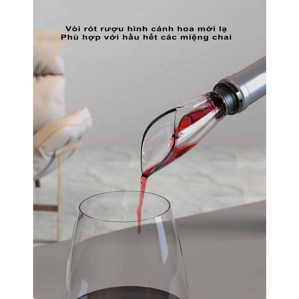 Bộ dụng cụ mở và bảo quản rượu vang Circle Joy CJ-TZ07 cao cấp chính hãng Xiaomi Youpin phân phối - Minh Tín Shop