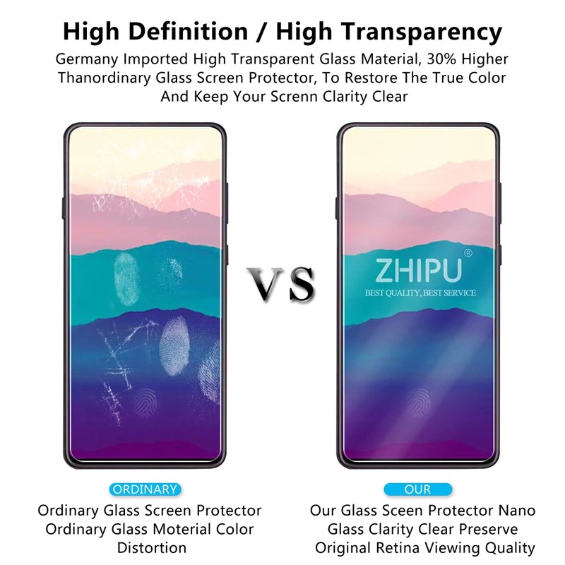 Miếng Dán Kính Cường Lực Cho Samsung Galaxy A90 - Trong Suốt