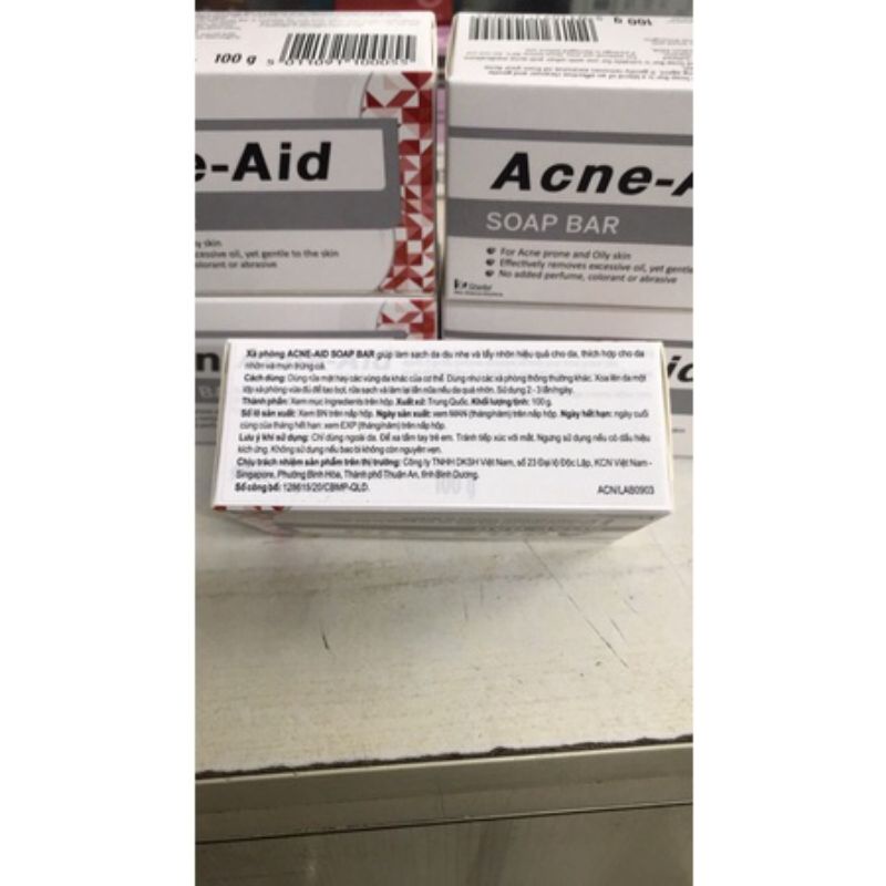 Xà phòng ACNE-AID BAR 100g sạch da hết mụn