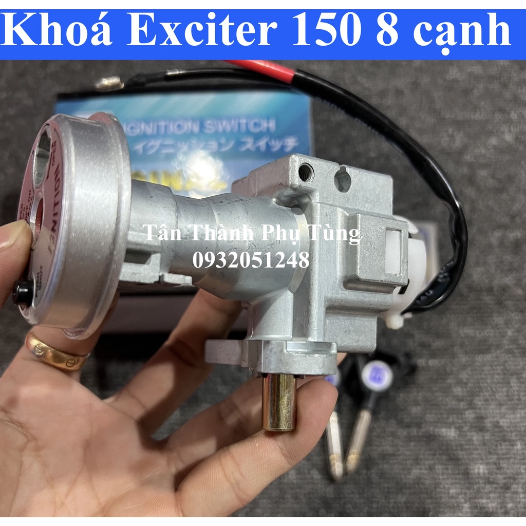 Bộ khoá Exciter 150 - 8 cạnh