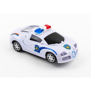 Xe biến hình robot cảnh sát - Xe cảnh sát biến hình robot - Xe biến hình robot 8990 - Có đèn, nhạc