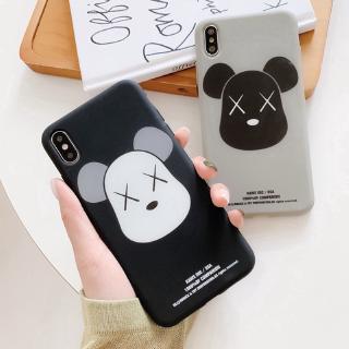 Ốp lưng TPU in hoạ tiết gấu dành cho iPhone 11 Pro Max 7 8 Plus XR iPhone 6 6s Plus X XS Max