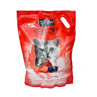 Cát thủy tinh cho mèo KitCat Màu đỏ - Cát vệ sinh Kitcat hương dây tâu, việt quất