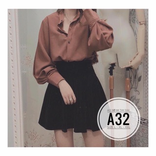 Bigsize Áo sơ mi tay dài A32