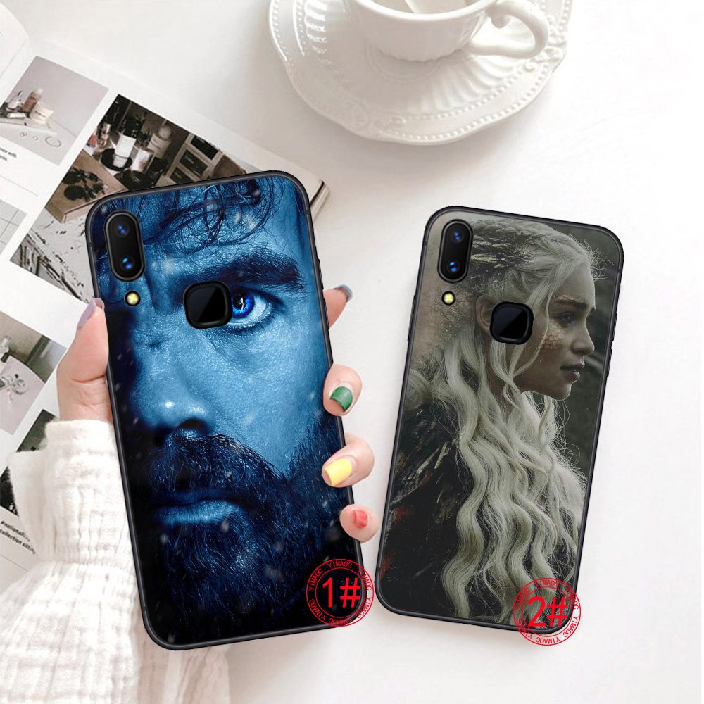 Ốp Điện Thoại Mềm Hình Game Of Thrones 82ih Cho Vivo Y11 V5 Y67 V5S V5 Lite Y66 V7 Plus Y75 Y79 V9 Y85 Y89 V11 V15 Pro