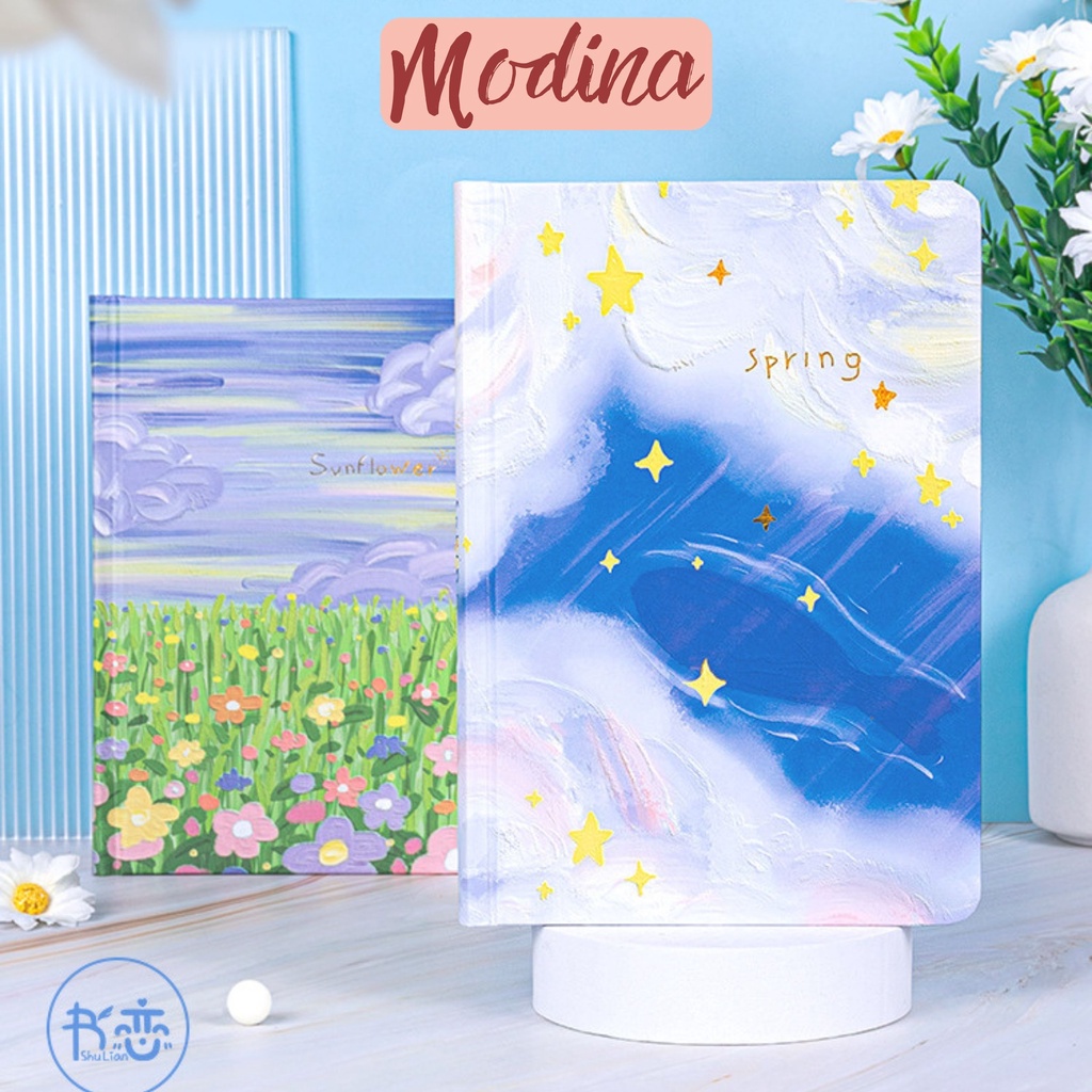 Sổ tay ghi chép kế hoạch a5 MODINA cute dễ thương, vở ghi chép công việc