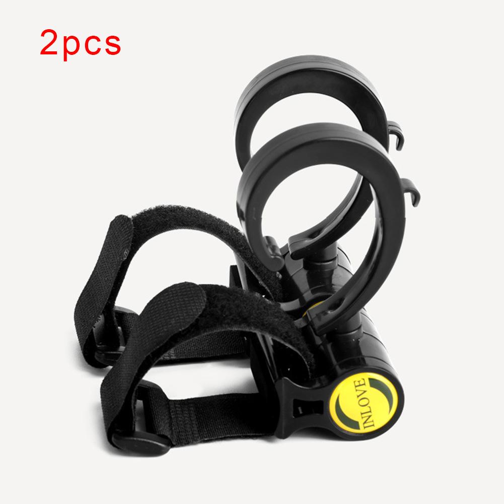 2PCS Baby Car Carriage Buggy Hooks Black Bear 3kg Stroller Accessories Hanger Plastic Universal Shopping Bag Hook