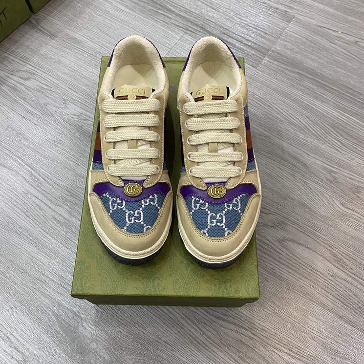 Giày thể thao ☀ FULL BOX BILL GIẤY GÓI ☀ Giày sneaker Gucci bẩn Sơn Tùng fullbox