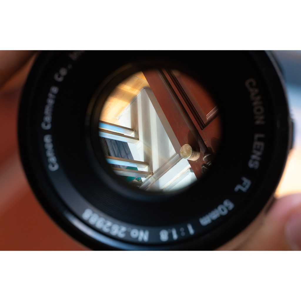 [Sale] Máy ảnh cổ vintage Canon FT QL kèm lens 50/1.8