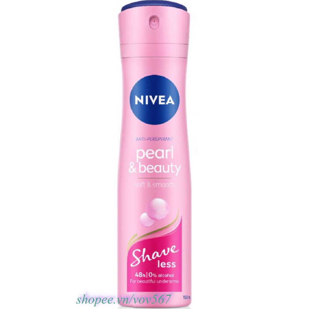 Xịt Khử Mùi Nữ 150ml Nivea Ngọc Trai Pearl & Beauty, Chính Hãng vov567 Cung Cấp.