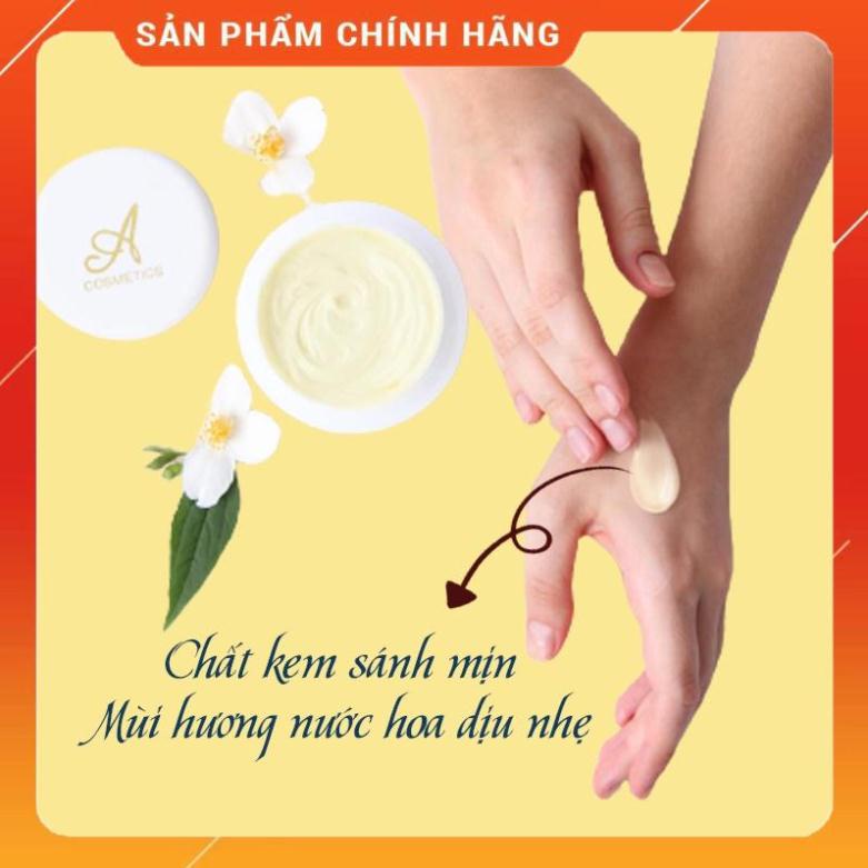 Kem Body Mềm Acosmetics Kem dưỡng trắng da toàn thân, hương nước hoa Pháp, dạng lotion thẩm thấu và dưỡng trắng nhanh