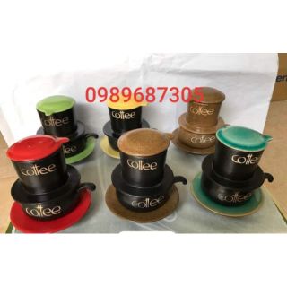Bộ phin cafe sứ bát tràng nhiều Màu