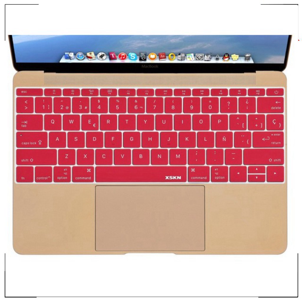 Phủ phím silicon New Macbook Pro 13/15 Touch bar ( 2016 - 2019)